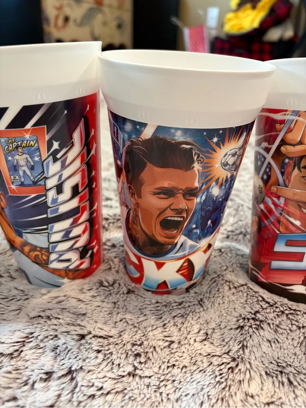 McDonald’s World Cup FIFA 2026 Collectible Cups- 5 piece lot